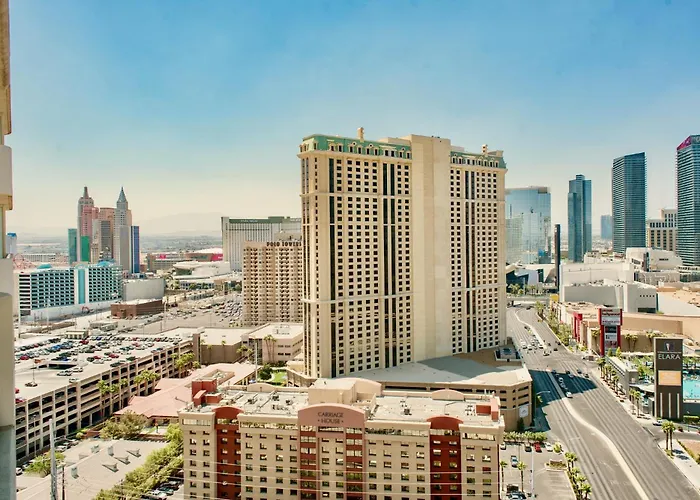 No Resort Fee - Balcony Strip Views, Pools & Parking